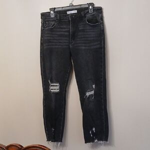KanCan Black Distressed Skinny Jeans